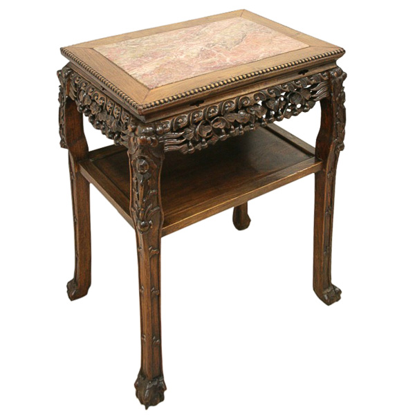 Large Rectangular Side Table - Georgian Antiques