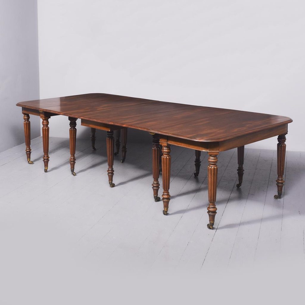 Exhibition Quality Gillows of Lancaster Dining Table - Georgian Antiques